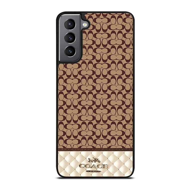 COACH NEW YORK LUXURY FASHION LOGO Samsung Galaxy S21 Plus Case Cover