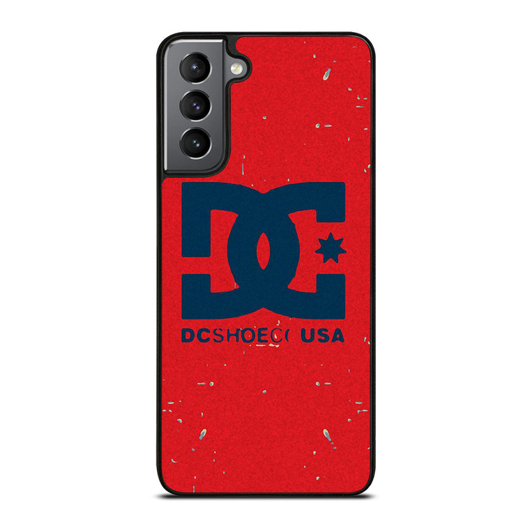 DC SHOE USA LOGO RED Samsung Galaxy S21 Plus Case Cover