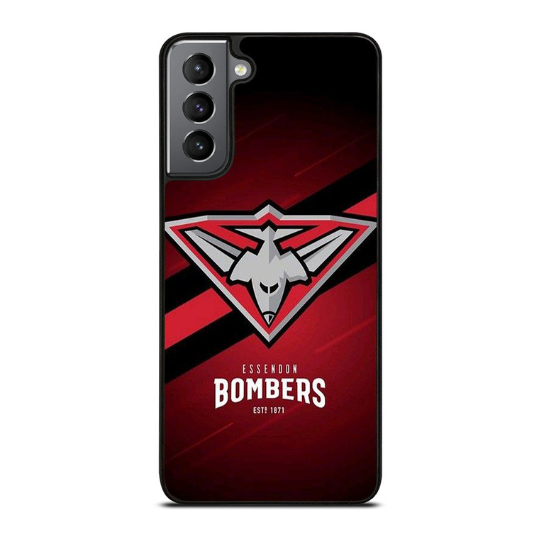 ESSENDON BOMBERS FOOTBALL CLUB LOGO Samsung Galaxy S21 Plus Case Cover