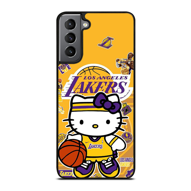 HELLO KITTY LA LAKERS KOBE BRYANT Samsung Galaxy S21 Plus Case Cover