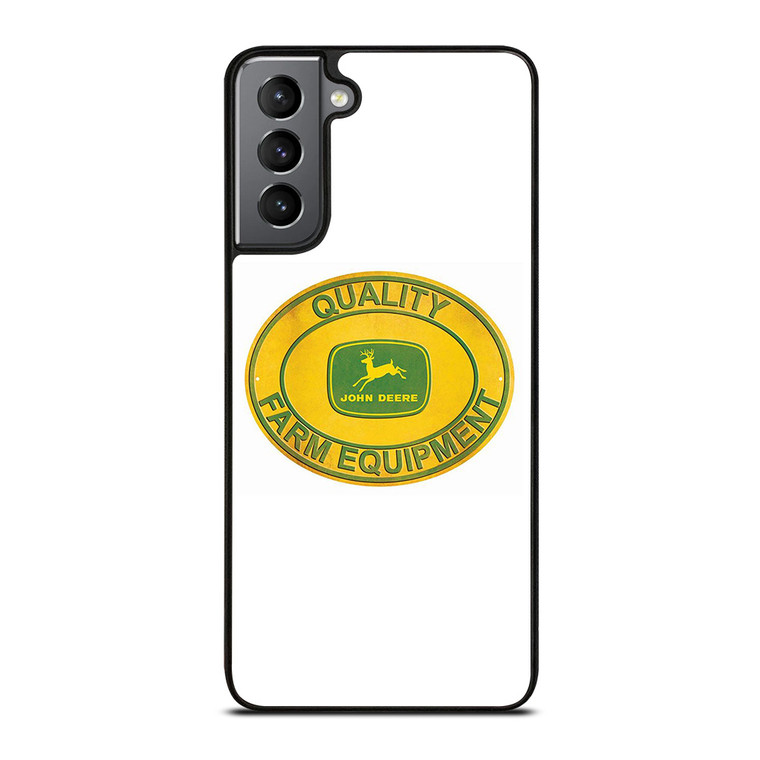 JOHN DEERE TRACTOR LOGO FARM EQUIPMENT Samsung Galaxy S21 Plus Case Cover JOHN DEERE TRACTOR LOGO FARM EQUIPMENT Samsung Galaxy S21 Plus Case Cover