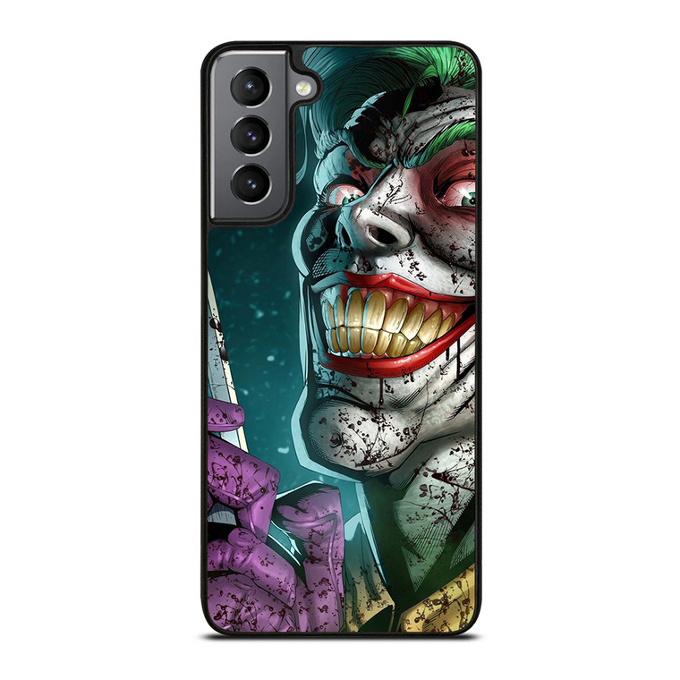 JOKER WITH CROWBAR DC BATMAN CARTOON Samsung Galaxy S21 Plus Case Cover