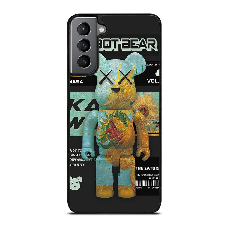 KAWS ROBOT BEAR MASA Samsung Galaxy S21 Plus Case Cover KAWS ROBOT BEAR MASA Samsung Galaxy S21 Plus Case Cover