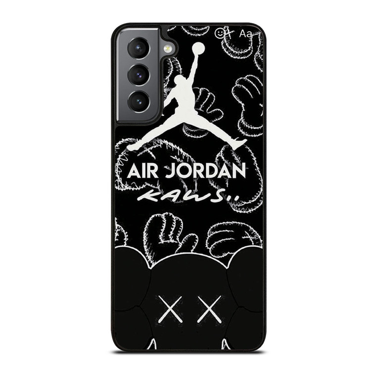 KAWS X AIR JORDAN LOGO Samsung Galaxy S21 Plus Case Cover KAWS X AIR JORDAN LOGO Samsung Galaxy S21 Plus Case Cover