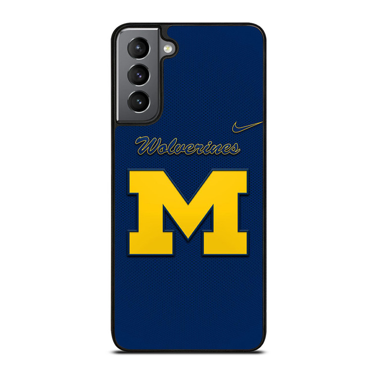 MICHIGAN WOLVERINES LOGO NIKE UNIVERSITY FOOTBALL Samsung Galaxy S21 Plus Case Cover MICHIGAN WOLVERINES LOGO NIKE UNIVERSITY FOOTBALL Samsung Galaxy S21 Plus Case Cover