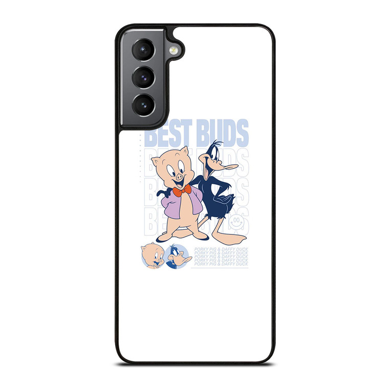 PORKY PIG AND DAFFY DUCKS BEST BUDS Samsung Galaxy S21 Plus Case Cover