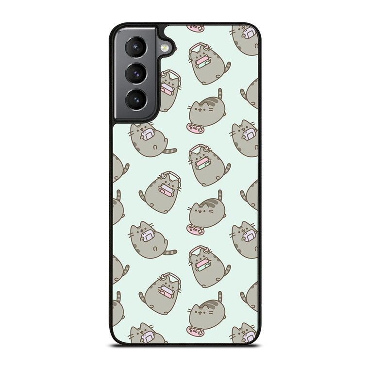 PUSHEEN CAT COLLAGE Samsung Galaxy S21 Plus Case Cover