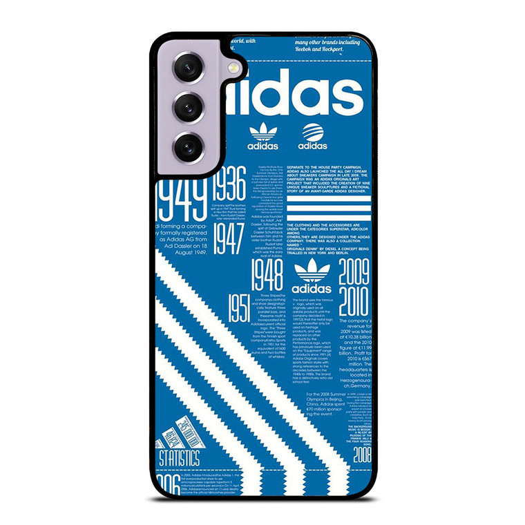 ADIDAS SHOES LOGO BLUE Samsung Galaxy S21 FE Case Cover