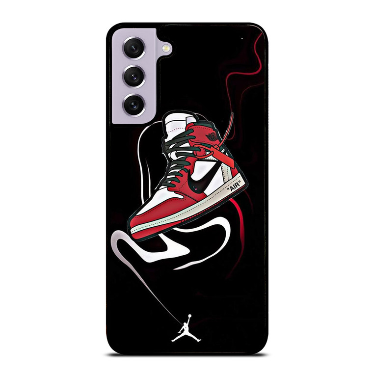 AIR JORDAN NIKE SHOE LOGO Samsung Galaxy S21 FE Case Cover AIR JORDAN NIKE SHOE LOGO Samsung Galaxy S21 FE Case Cover