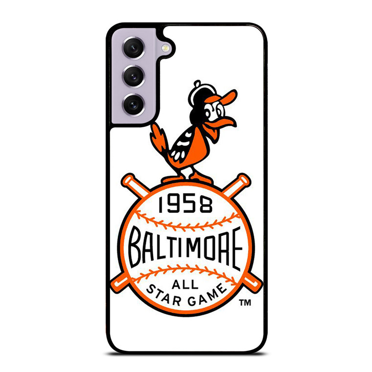 BALTIMORE ORIOLES LOGO BASEBALL TEAM 1958 Samsung Galaxy S21 FE Case Cover