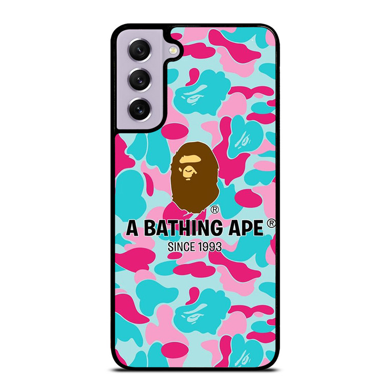 BAPE A BATHING APE CAMO Samsung Galaxy S21 FE Case Cover