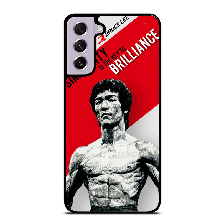 BRUCE LEE SIMPLICITY Samsung Galaxy S21 FE Case Cover
