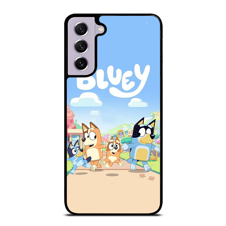 CARTOON BLUEY CHARACTERS Samsung Galaxy S21 FE Case Cover
