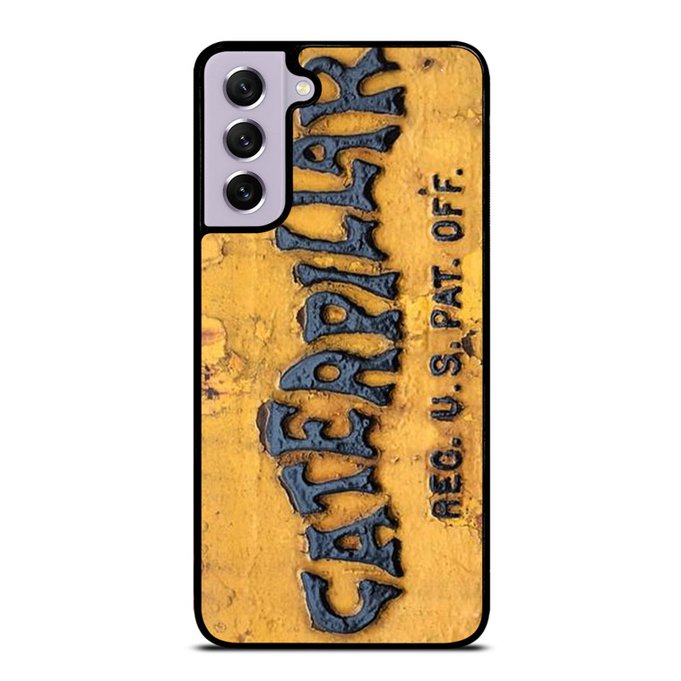 CATERPILLAR TRACTOR LOGO RUSTY EMBLEM Samsung Galaxy S21 FE Case Cover