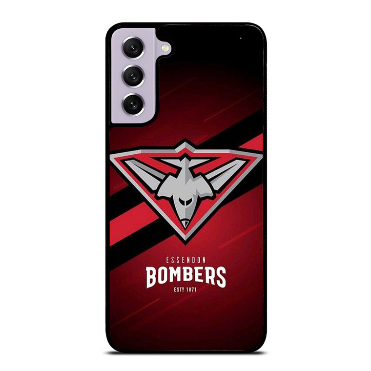 ESSENDON BOMBERS FOOTBALL CLUB LOGO Samsung Galaxy S21 FE Case Cover