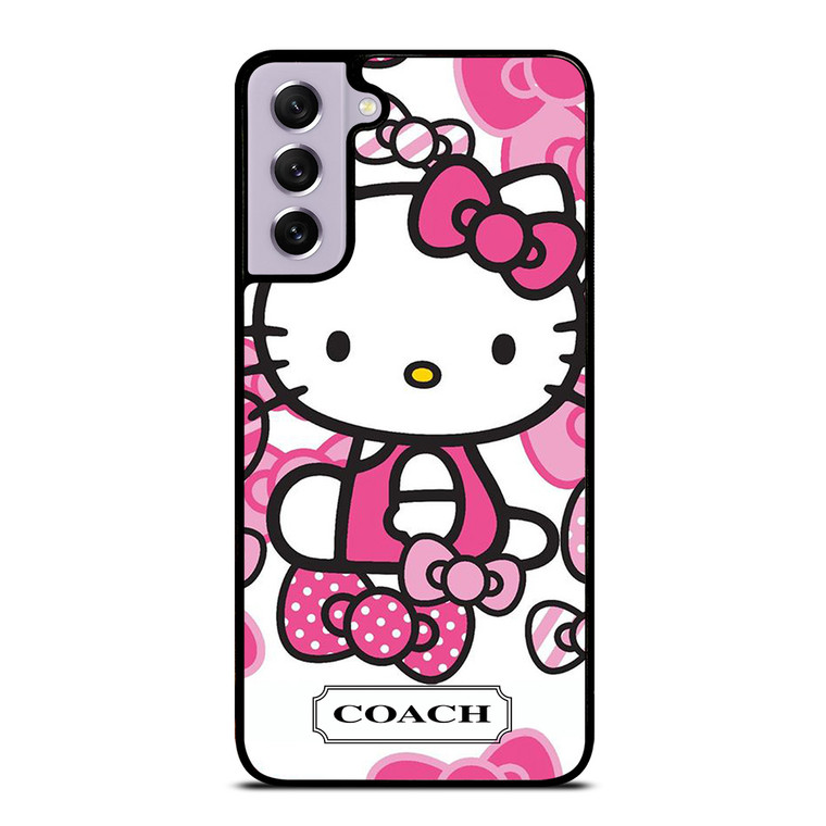 HELLO KITTY COACH NEW YORK PINK Samsung Galaxy S21 FE Case Cover