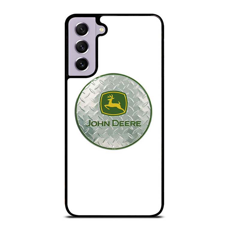 JOHN DEERE TRACTOR METAL LOGO Samsung Galaxy S21 FE Case Cover