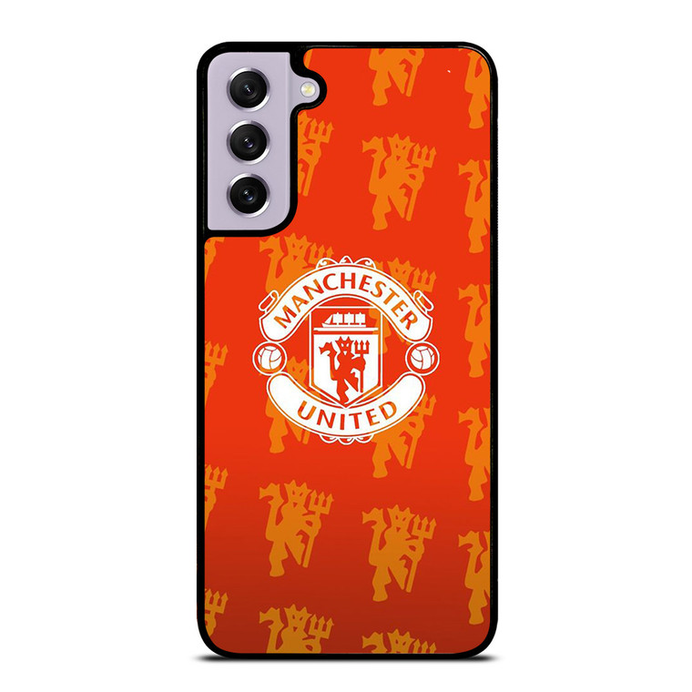 MANCHESTER UNITED FC LOGO RED DEVILS Samsung Galaxy S21 FE Case Cover
