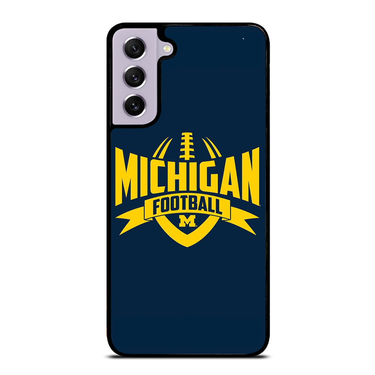 MICHIGAN WOLVERINES LOGO UNIVERSITY FOOTBALL ICON Samsung Galaxy S21 FE Case Cover