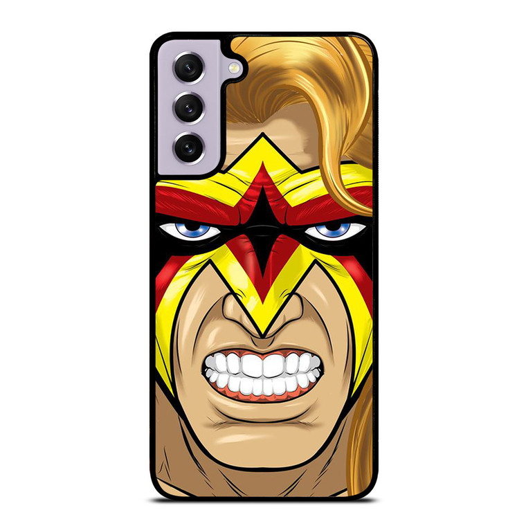 ULTIMATE WARRIOR WWE FACE CARTOON Samsung Galaxy S21 FE Case Cover