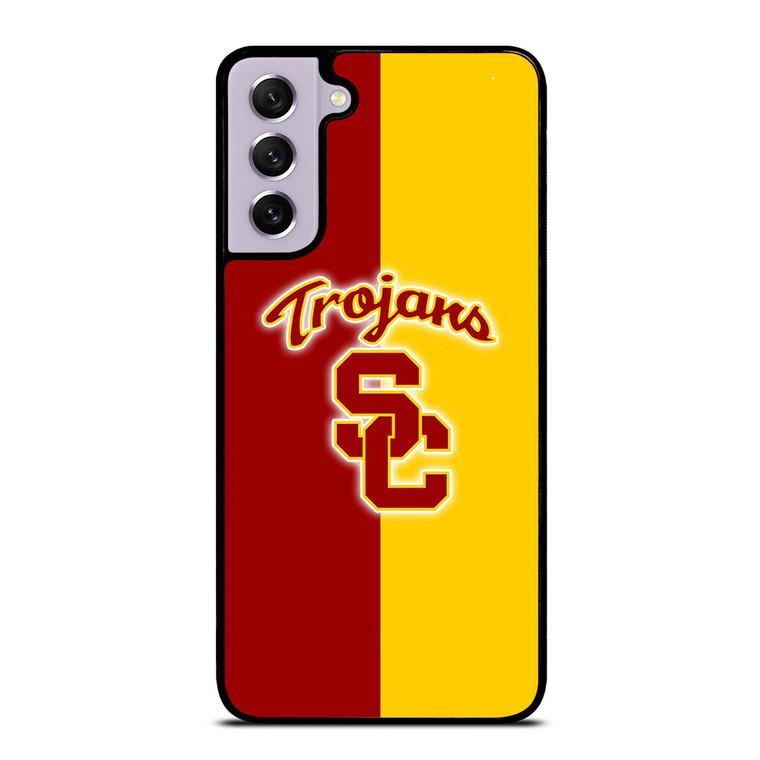 USC TROJANS BASKETBALL UNIVERSITY LOGO Samsung Galaxy S21 FE Case Cover