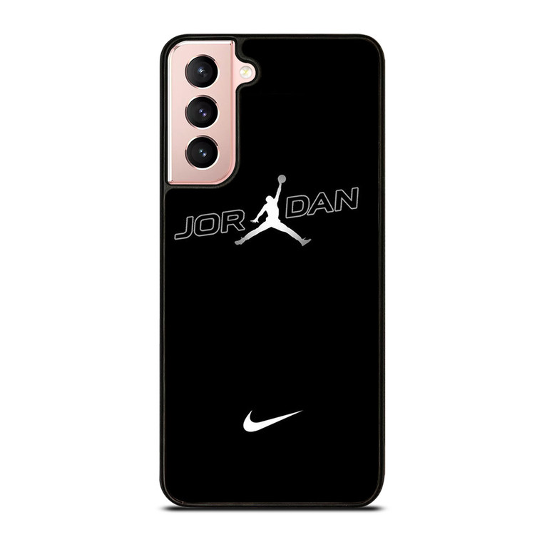 AIR JORDAN NIKE BLACK WHITE Samsung Galaxy S21 Case Cover AIR JORDAN NIKE BLACK WHITE Samsung Galaxy S21 Case Cover