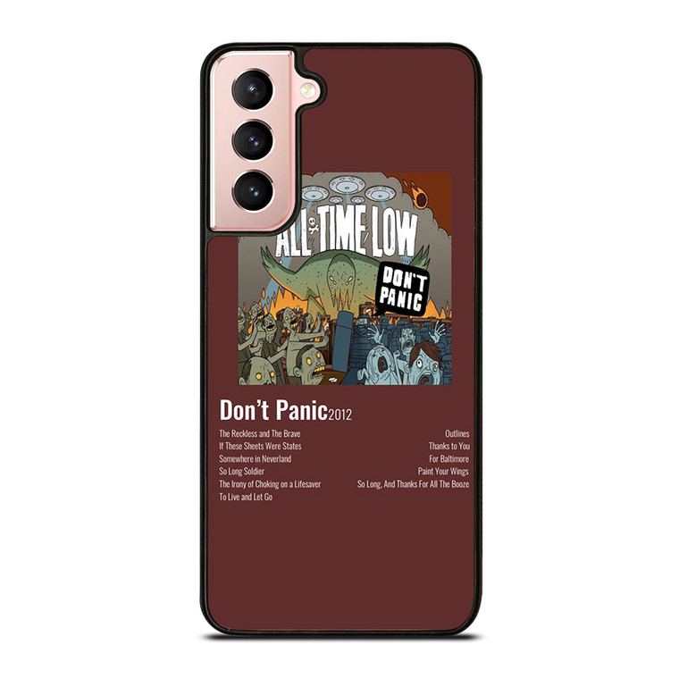 ALL TIME LOW DON'T PANIC 2012 Samsung Galaxy S21 Case Cover