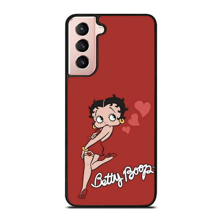 BETTY BOOP CARTOON LOVE Samsung Galaxy S21 Case Cover