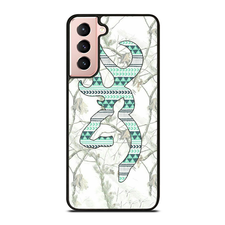 BROWNING LOGO CHEVRON GAL Samsung Galaxy S21 Case Cover