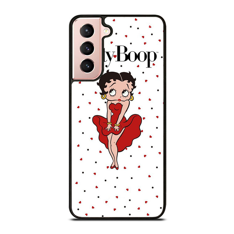 CARTOON BETTY BOOP LOVE Samsung Galaxy S21 Case Cover