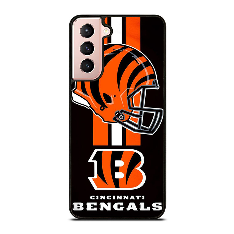 CINCINNATI BENGALS NFL FOOTBALL TEAM LOGO Samsung Galaxy S21 Case Cover