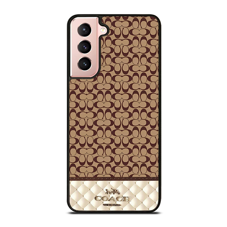COACH NEW YORK LUXURY FASHION LOGO Samsung Galaxy S21 Case Cover