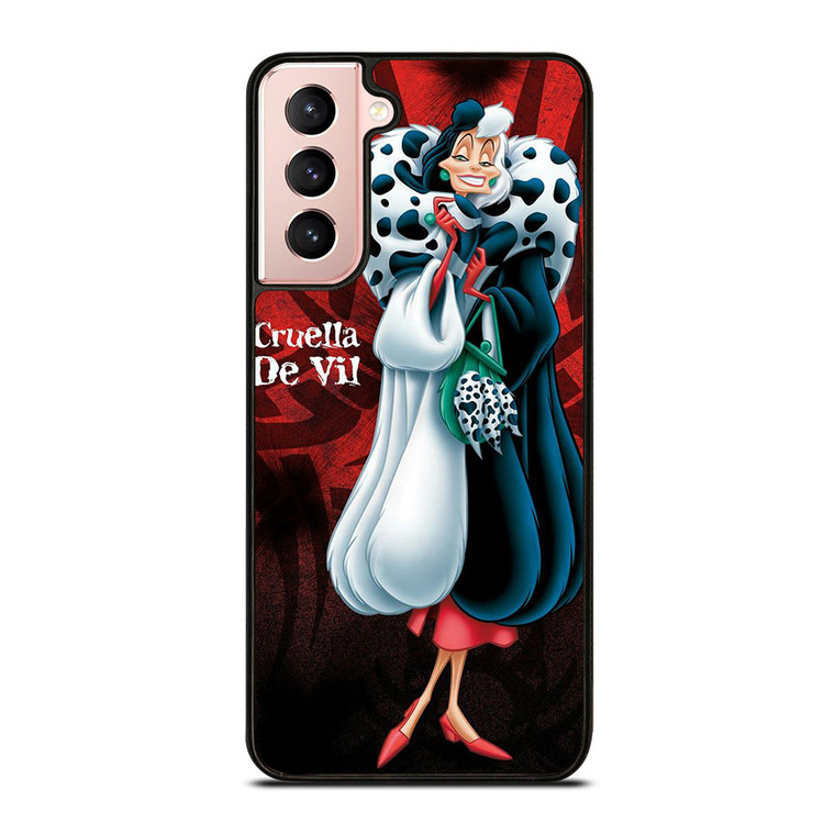 CRUELLA DE VIL DISNEY VILLAIN Samsung Galaxy S21 Case Cover