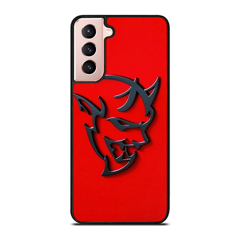 DODGE DEMON LOGO RED Samsung Galaxy S21 Case Cover