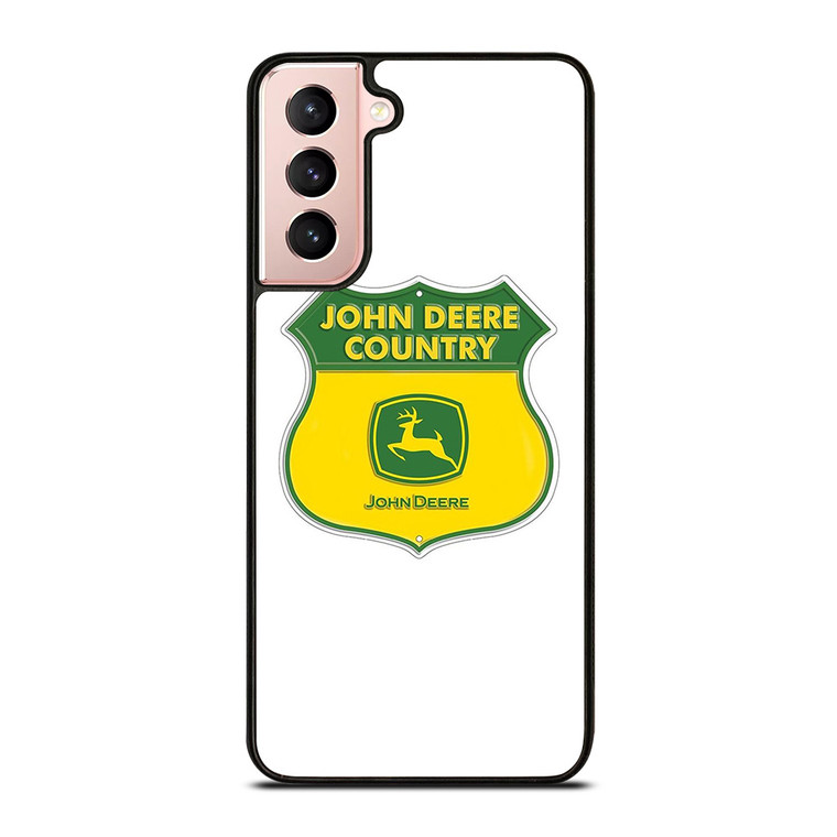 JOHN DEER COUNTRY TRACTOR LOGO Samsung Galaxy S21 Case Cover JOHN DEER COUNTRY TRACTOR LOGO Samsung Galaxy S21 Case Cover