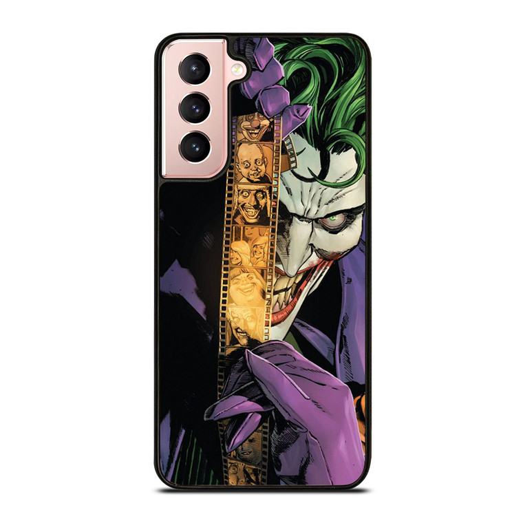 JOKER WITH FILM DC BATMAN CARTOON Samsung Galaxy S21 Case Cover