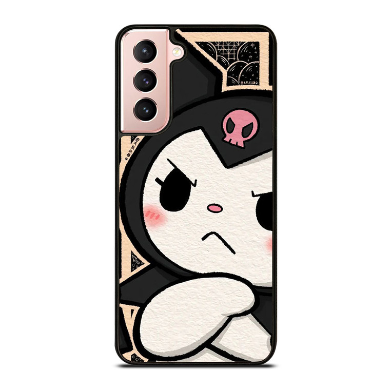 KUROMI SANRIO CARTOON MAD Samsung Galaxy S21 Case Cover KUROMI SANRIO CARTOON MAD Samsung Galaxy S21 Case Cover