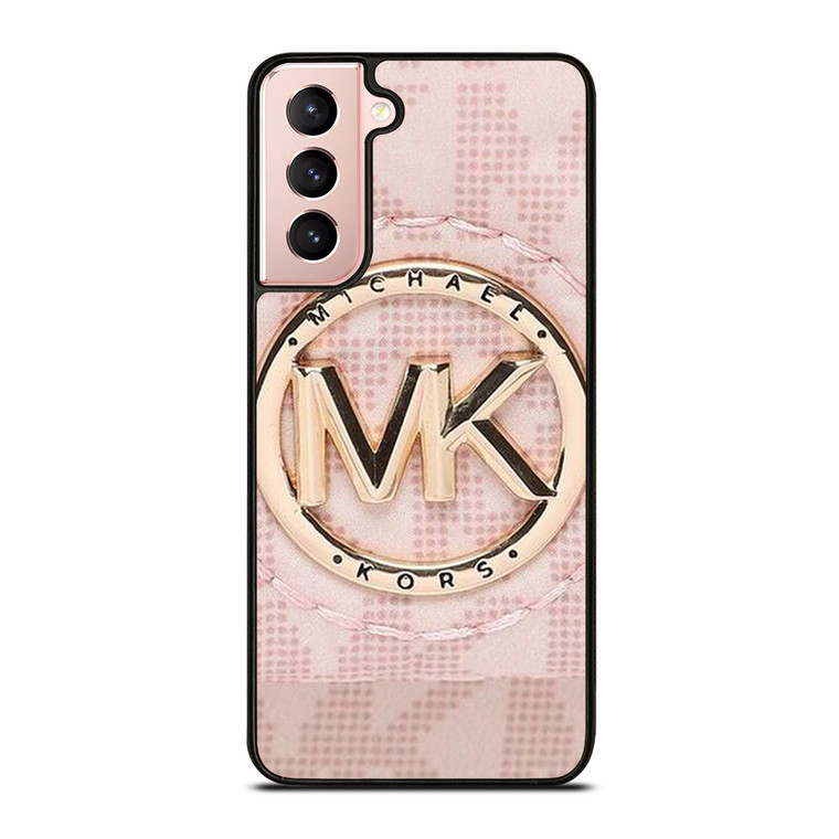 MICHAEL KORS LOGO MK PINK Samsung Galaxy S21 Case Cover