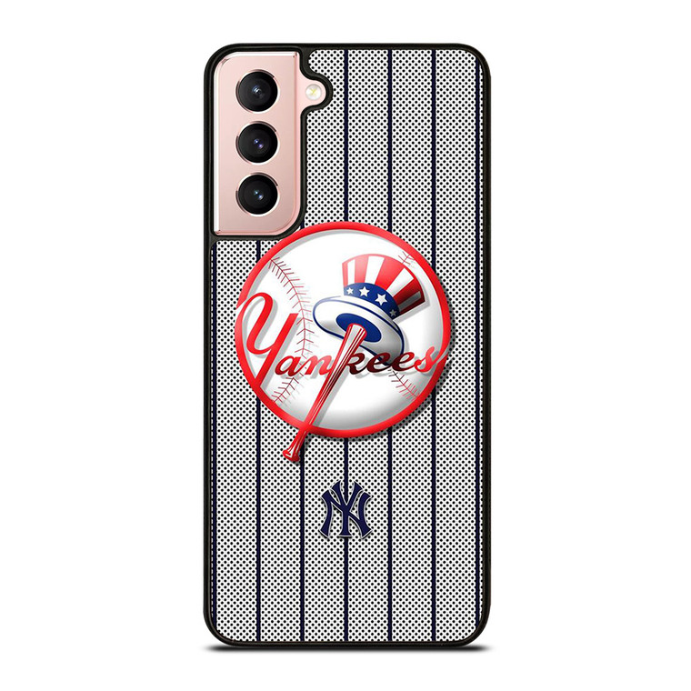 NEW YORK YANKEES LOGO BASEBALL TEAM Samsung Galaxy S21 Case Cover
