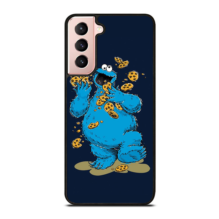 SESAME STREET COOKIE MONSTER Samsung Galaxy S21 Case Cover