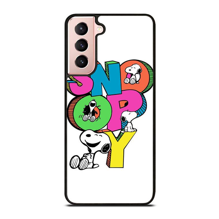 SNOOPY THE PEANUTS CARTOON Samsung Galaxy S21 Case Cover