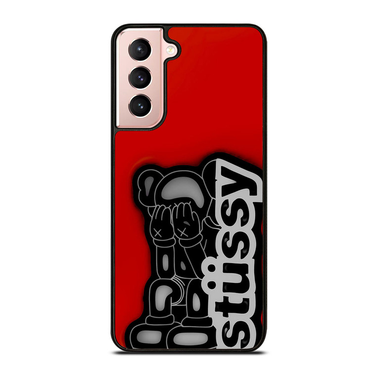 STUSSY X KAWS Samsung Galaxy S21 Case Cover