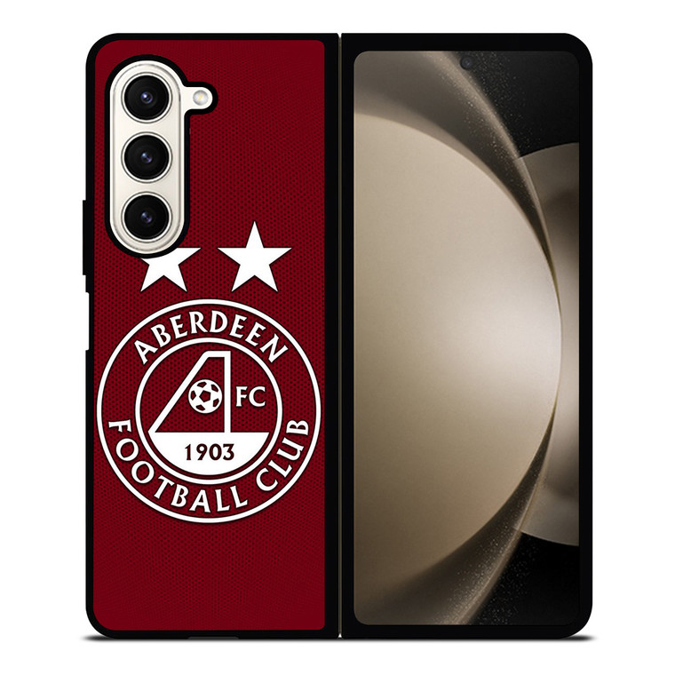 ABERDEEN FC LOGO SCOTLAND FOOTBALL CLUB Samsung Galaxy Z Fold 5 Case Cover