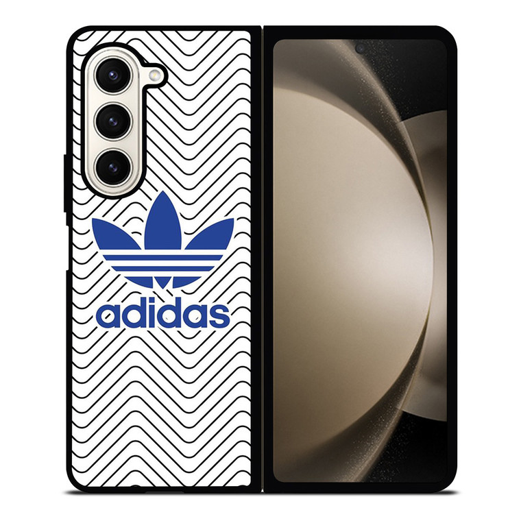 ADIDAS LOGO STRIPES WAVES Samsung Galaxy Z Fold 5 Case Cover