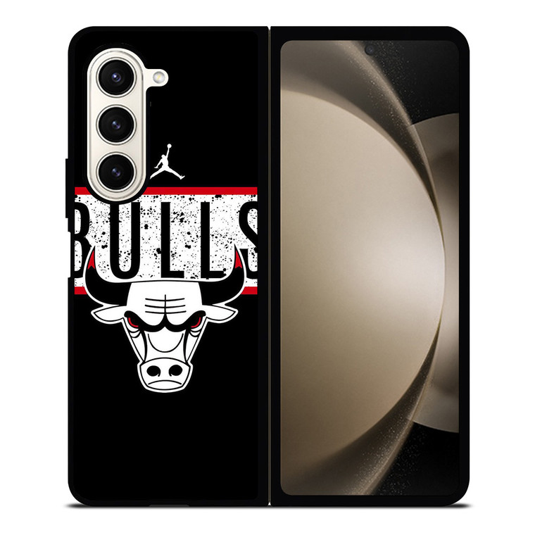 AIR JORDAN CHICAGO BULLS BASKETBALL Samsung Galaxy Z Fold 5 Case Cover