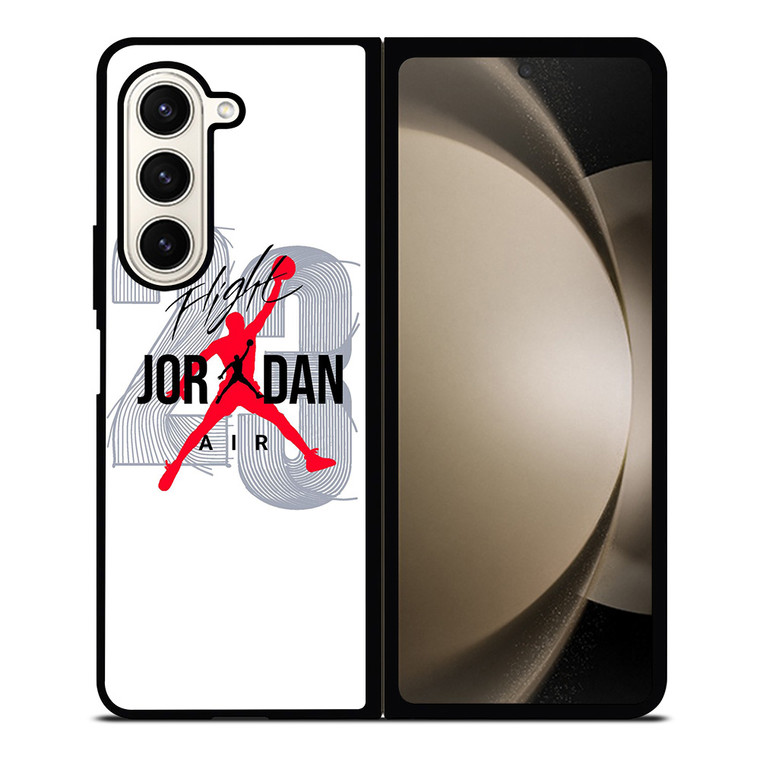 AIR JORDAN NIKE 23 FLIGHT LOGO Samsung Galaxy Z Fold 5 Case Cover