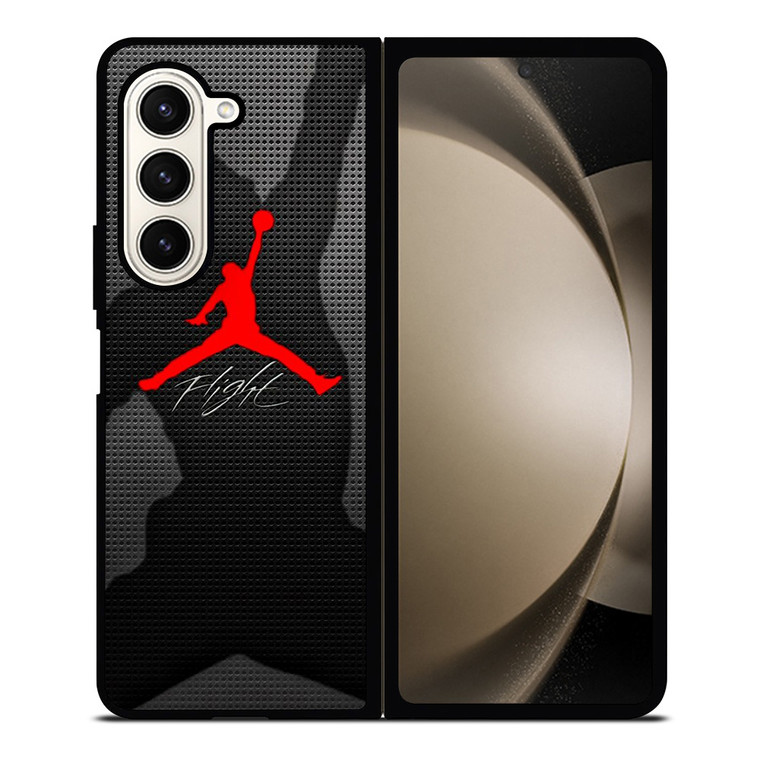 AIR JORDAN NIKE LOGO FLIGHT Samsung Galaxy Z Fold 5 Case Cover