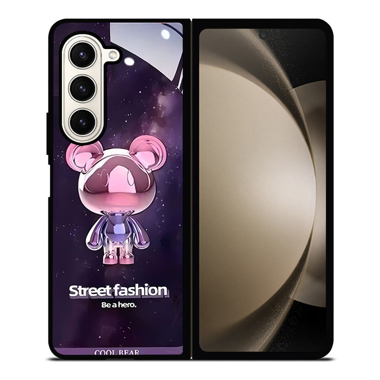 COOL BEAR STREET FASHION BE A HERO Samsung Galaxy Z Fold 5 Case Cover