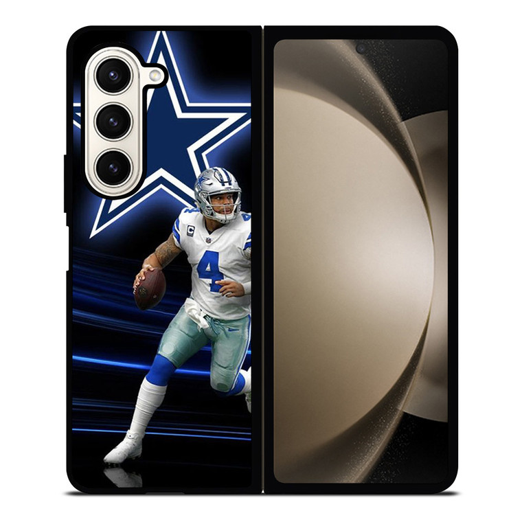 DAK PRESCOTT 4 DALLAS COWBOYS Samsung Galaxy Z Fold 5 Case Cover