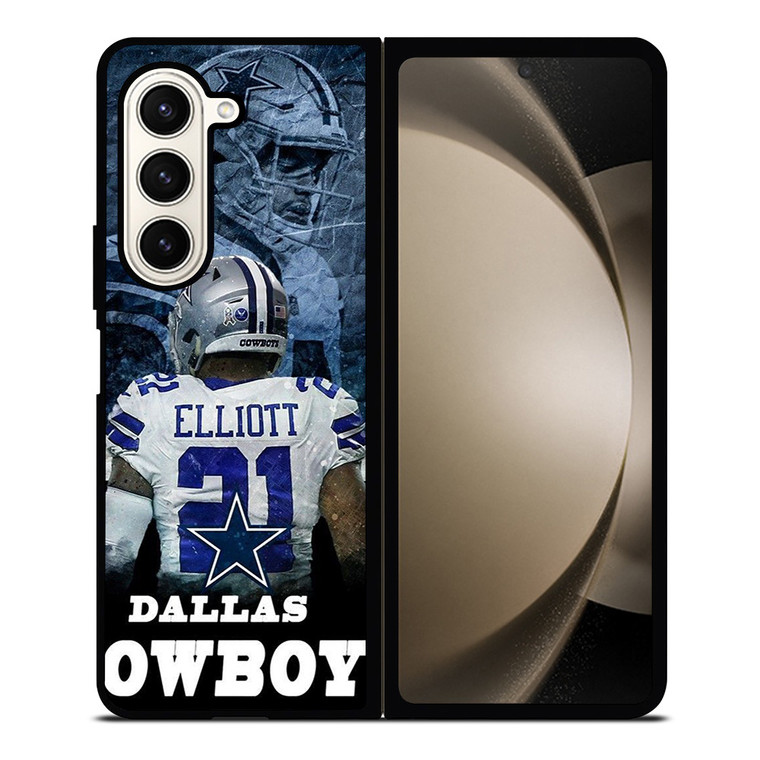 DALLAS COWBOYS EZEKIEL ELLIOTT Samsung Galaxy Z Fold 5 Case Cover